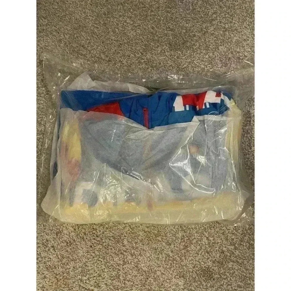 Adidas U LEGO Jacket 2 In 1 Youth Large L Boys 14-16 Blue Yellow Red Coat NWT W - Picture 3 of 3